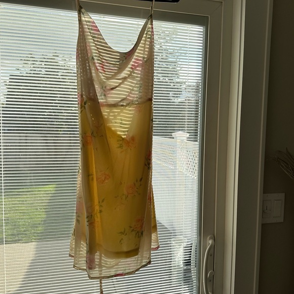 Brand New (NWT) Princess Polly Watson Mini Dress Yellow - Picture 9 of 9